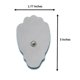 thumbnail image 2 of Tens/EMS Unit 20 Snap Tens Unit Electrode Pads Large Premium Replacement Tens Electrodes Reusable Up to 25 Times Per Electrode, 2 of 3