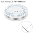 thumbnail image 2 of 1pcs Craft Wire Beading Copper Wires for Jewelry Production(Silver)-0.3mm, 2 of 6