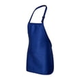 thumbnail image 4 of Q-Tees Full-Length Apron with Pouch Pocket, 4 of 5