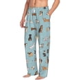 thumbnail image 2 of Balery Dog Pets print Men's Pajama Pants,Ultra Lightweight Pjs,Lounge Pant-Small, 2 of 9