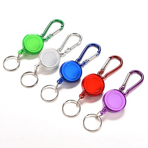 NUOLUX 1pc Leather Key Bag Keyring Hanging Pack Car Key Holder