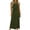 Army Green#summer dresses for women 2026, variant on aohooy Summer Dresses for Women 2026 Maxi Tank Dresses Crew Neck Empire Waist Long Flowy Pleated A Line Sleeveless Sundresses Red,M
