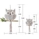 thumbnail image 2 of Black Friday Owl Tapestry, Owl Macrame Wall Hanging Tapestry Art Decor Handmade Woven Boho Tapestry Ornament Owl Macrame Tapestry, 2 of 5