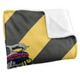 thumbnail image 3 of Harry Potter Stripe Hufflepuff Crest Silky Touch Super Soft Throw Blanket 36" x 58", 3 of 6