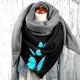 thumbnail image 6 of Women's Scarf Warm Windproof Fashion Printed Double Layer Buckle Winter Wrap Scarf Neck Warm, 6 of 6