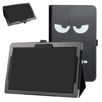 Labanema 10.1" Lenovo Tab E10 2018 Case, PU Leather Folio Stand Protective Case, Cover for 10.1" Lenovo Tab E10 2018 (Big Eyes)
