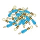 thumbnail image 1 of 20 piezas de eslabones giratorios de pesca, conectores de línea y anzuelo, microeslabones giratorios con rodamientos 13 mm, 1 of 9