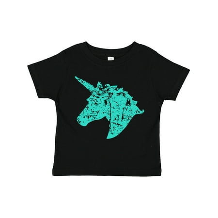 

Inktastic Distressed Teal Unicorn Gift Toddler Boy or Toddler Girl T-Shirt