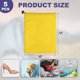 thumbnail image 2 of Uxcell 5Pcs Bolsa con Cordón de Poliéster 210D, Bolsa de Almacenamiento de Viaje Impermeable Plegable de 10 x 12 Pulgadas, Bolsa Cinch para Gimnasio, Viaje, Senderismo, Amarillo, 2 of 7