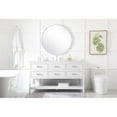 thumbnail image 6 of Elegant Decor Sinclaire 60" Aluminum Alloy & MDF Single Bathroom Vanity in White, 6 of 8