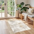 thumbnail image 4 of UERMEI 2'x3' Small Area Rugs for Entryway, Machine Washable Ultra-Thin Soft Rug, Non Slip Indoor Door Mats, Throw Rug for Bedroom Hallway, Laundry Room Carpets, Gray Gold, 4 of 7