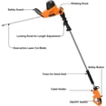 thumbnail image 2 of GARCARE Electric Hedge Trimmer Corded - 4.8A Pole Hedge Clippers with 18 inch Laser Cut Blade, 2 of 6