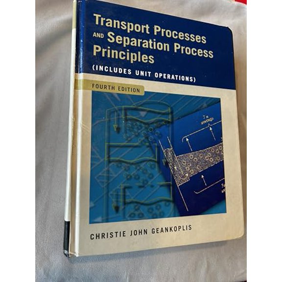 Pre-Owned Transport Processes and Separation Process Principles (Includes Unit Operations) (Pie) Paperback
