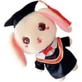 thumbnail image 3 of Classe de 2021 Graduation Peluche Animal en Peluche Lapin Grad Photo Décorative Prop Graduation Partie Faveurs, 3 of 8