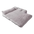 thumbnail image 1 of Cama cálida para perros, cama para mascotas para dormir, autocalentable, lavable, cama suave para perros y gatos para otoño e invierno, colchón para gris XL, 1 of 10