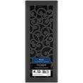 thumbnail image 6 of Imperial 4-inch x 12-inch Black Iron Wonderland Floor Register, 6 of 6