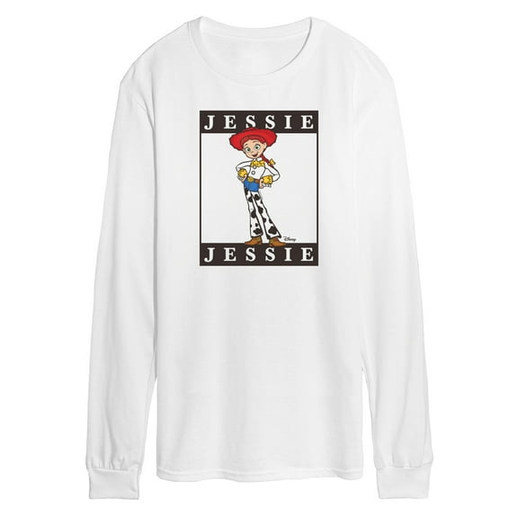 Toy Story 4 - Type Block Jessie - Men's Long Sleeve T-Shirt