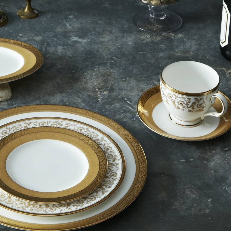 Noritake Summit Gold 5-Piece Place Setting - Walmart.com