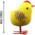 thumbnail image 5 of The The The Chicks Garden 2PC Moss Furry On Of Chicks Table At Stand Easter Home Decor Large Gnomes Garden Decorations, 5 of 5