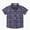 T06-Hot Pink, variant on Boys Button Down Shirt Plaid Shirts for Boys Short Sleeve with Button Toddler Clothes Outwear Coat for Babys
