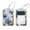 multicolored 5, variant on PhooArto 2 Pcs Luggage Tags, Purple Gold Marble Texture Privacy Cover ID Label with Stainless Steel Loop and Address Card for Travel Bag Suitcase