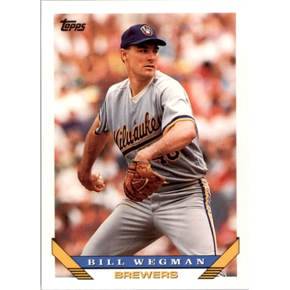 1993 Topps #261 Bill Wegman MLB Baseball Trading Card