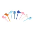 thumbnail image 3 of 8pcs/set Cute Dolphin Fruit Fork Kids Snack Dessert Decoration Forks Toothpick Lunch Salad Decoration Cake Picks, 3 of 19