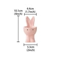 thumbnail image 3 of Easter Bunny Egg Cup,Ceramic Egg Holders for Breakfast Kitchenware,Spring Home Tableware Decor & Holiday Party Favors, 3 of 8