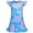 A03359-Blue, variant on Girls Nightgowns Mermaid Pajamas Ariel Princess Toddler Nightgown Sleepwear Nightie for Kids Little Girls 120 cm 5-6 Years