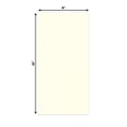 thumbnail image 2 of Cream Linen 8x16 Uncut Art Mat Board - No Opening - 50 Mats, 2 of 7