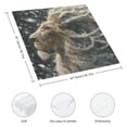thumbnail image 3 of Nawy A Majestic Lion Majestic and Domineering Imposing and Imposing Polyester Gift Dinner Napkin for Dining Table Kitchen Daily Party Housewarming Farmhouse Decor 2 PCS, 3 of 7