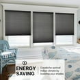 thumbnail image 6 of Chicology Light Filtering Cellular Shade, Morning Fog, 55.75"W X 64"H, 6 of 14