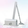 thumbnail image 1 of GOOHOCHY Door Closing Mechanism Door Closer Aluminum Silver 1Pcs, 1 of 8
