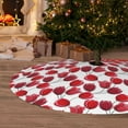 thumbnail image 6 of Picia Tulips Flowers Print Christmas Tree Skirt , Christmas Tree Skirt Ornaments for Merry Christmas Holiday Party Decorations Indoor Outdoor-36", 6 of 7