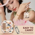 thumbnail image 3 of ELEHOLD Full Body Case for Airpods 4th Gen, Shockproof Protective Case with Keychain, 90° Hidden Stand, Safety Lock,B, 3 of 7