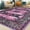 Purple, variant on Jamfeel Vintage Rugs Soft Accent Area Rug Low Pile Carpet for Bedroom Living Room Home Decor,4'x6',Purple