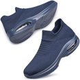 thumbnail image 1 of HAYAN Womens Walking Shoes Sock Casual Ladies Fashion Sneakers Comfortable Slip On Air Cushion Platform, 1 of 1