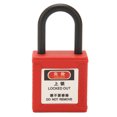 thumbnail image 1 of Cadenas, Anti-Perte Lightweight Robuste Lockout Serrures Impact pour l'Industrie, 1 of 8