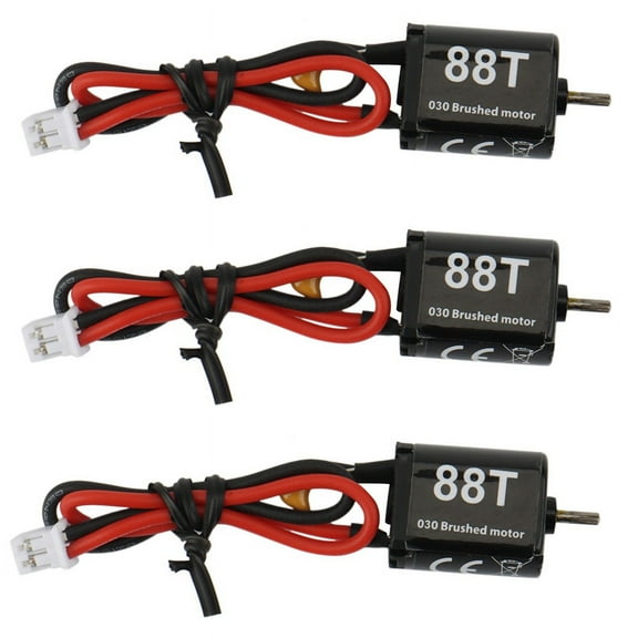 3X 030 Bushed Motor 88T for 1/24 RC Crawler Axial SCX24 AXI90081 AXI00002 AXI00001 AXI00004 Upgrade Parts