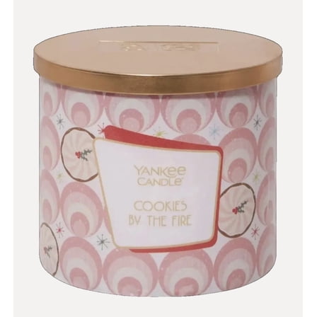 Yankee Candle Holiday Cookies By The Fire 3-Wick Tumbler Candle 18oz