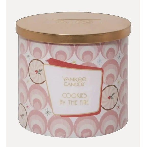 Yankee Candle Holiday Cookies By The Fire 3-Wick Tumbler Candle 18oz