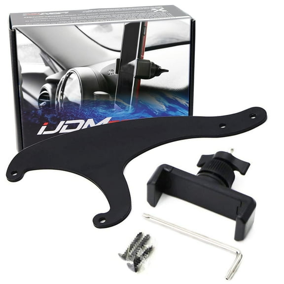 Behind Tachometer Bolt-On Mount Cell Phone GPS Black Holder For Mini Cooper F54 F55 F56 F60