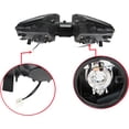 thumbnail image 4 of waltyotur Motorcycle Headlight Front Headlamp Replacement for Yamaha YZF R6 Headlight 2006 2007, 4 of 5