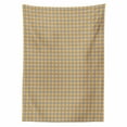 thumbnail image 2 of Oriental Tablecloth, Themed Pattern with Floral Motif, Rectangle Satin Table Cover Accent for Dining Room and Kitchen, 60" X 84", Pale Orange Blue Grey, by Ambesonne, 2 of 2