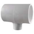 thumbnail image 1 of Schedule 40 PVC Pressure Pipe Reducing Tee, 1-1/2 x 1-1/2 x 1/2 In. - PVC 02400 5700HA, 1 of 1