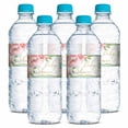 thumbnail image 3 of Envoltorios impermeables para botellas de agua con diseño floral de acuarela Aqua y Peony para baby shower. 20 etiquetas envolventes de 4,45 x 21,56 cm, de AmandaCreation., 3 of 4
