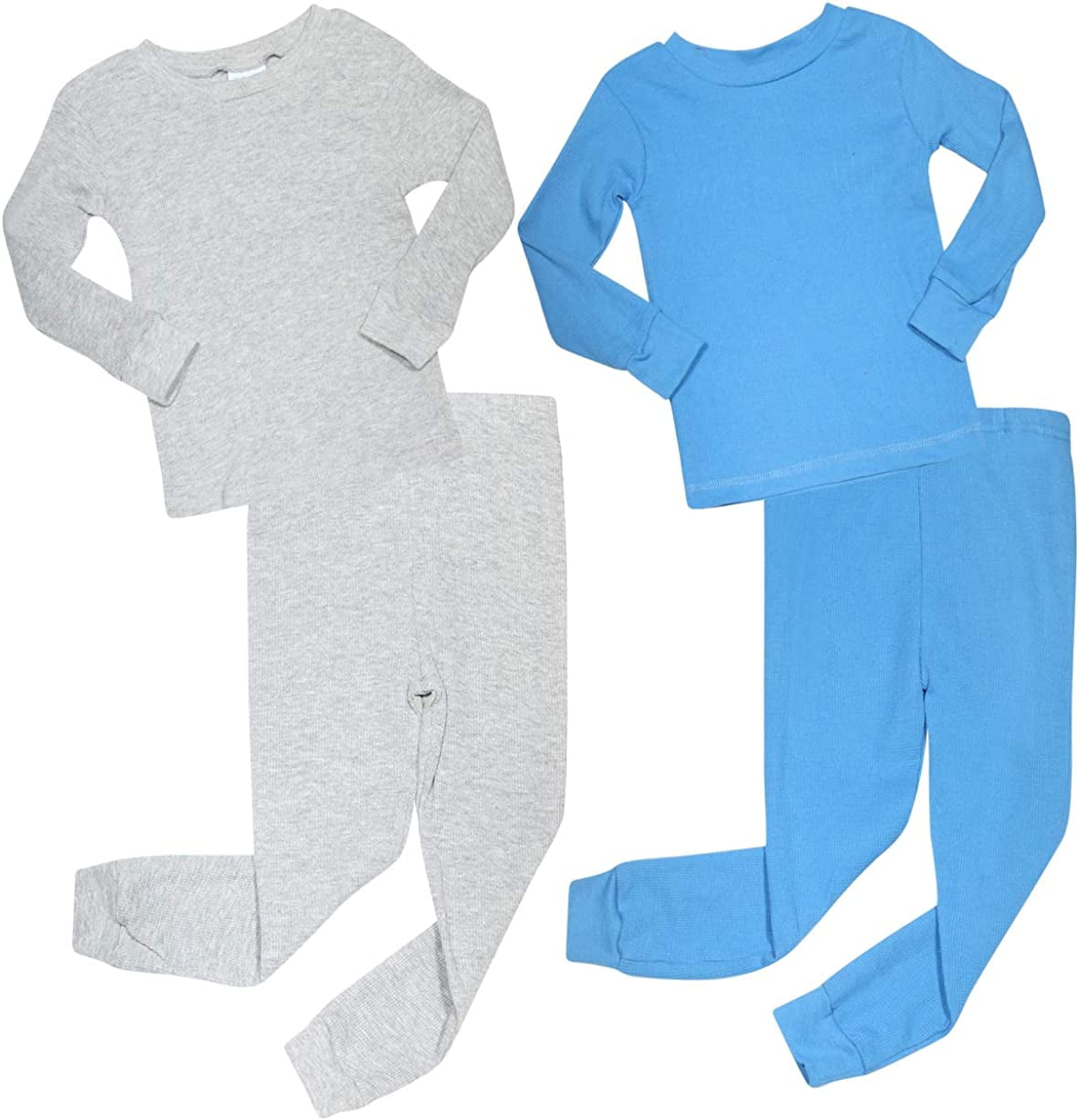Arctic Hero Baby Boys’ Thermal Underwear 4 Piece Waffle Knit Top and