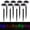 Warm White+Multicolor, variant on Solar Pathway Lights Outside,8 Pack Solar Path Lights Waterproof,2 Modes Multicolor & Warm White LED,for Garden Yard Lawn Landscape Decorative