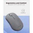 thumbnail image 2 of Mouse Bluetooth silencioso Lenovo Yoga, ajuste de DPI de 3 niveles, batería de 36 meses, Bluetooth 5, 2 of 7