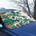 thumbnail image 3 of FORUDESIGNS Boho Mandala Dragonfly Pattern Car Windshield Cover for Ice and Snow, Waterproof Car Windshield Snow Cover Vehicle Windshield Frost Cover Windshield Protector for SUVs Trucks, 3 of 6